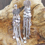 AR1503S TASSEL CHAIN EARRINGS