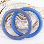 BB1303BLU SET/2 TONAL RESIN BANGLES