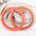 BB1303OR SET/2 TONAL RESIN BANGLES