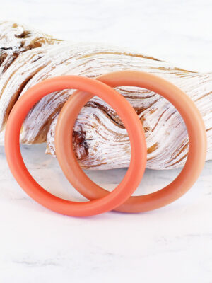 BB1303OR SET/2 TONAL RESIN BANGLES