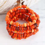 BB6404OR ELASTICATED MULTI-STRAND BRACELET