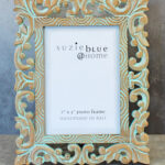 DD6101TU WOODEN PHOTO FRAME (7 X 5) - OPEN CARVED DESIGN