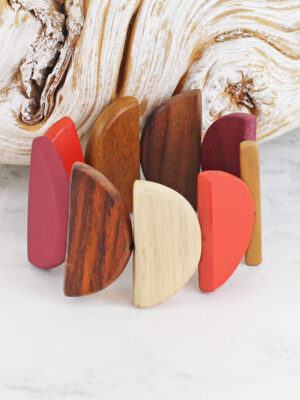 FB1408OR ELASTICATED HALF MOON BRACELET