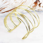 KH1202G GOLD METAL CUFF