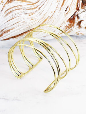 KH1202G GOLD METAL CUFF