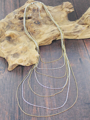 KH1504 LONG LAYERED NECKLACE