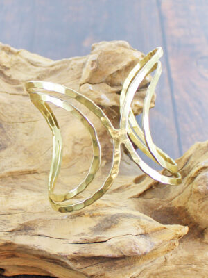 KH1512G BUTTERFLY LOOP BANGLE