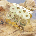 KH1513G BEATEN RING CUFF