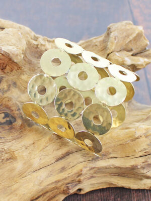 KH1513G BEATEN RING CUFF