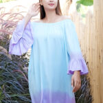 LS1311PU OMBRE TOP (OR SHORT DRESS)