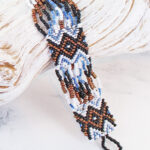MD1306E BEADED WRAP BRACELET