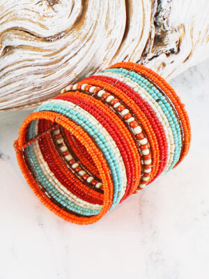 MD1406OR BEADED CUFF