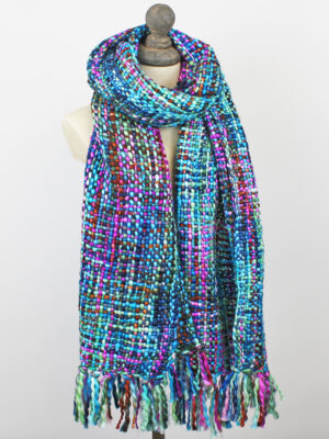 .MR6303 HAND LOOMED SCARF (35 X 180cm)