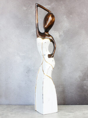 NN6301W WOODEN ABSTRACT FIGURE