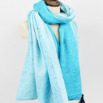 PG1508 BLOCK PRINTED COTTON SCARF (100 x 180cm)