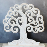 PY6100W STANDING WOODEN TREE (30cm Tall)