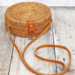 RN1501N ROUND BASKET BAG WITH BATIK FABRIC LINING