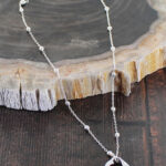 SP450 STACKED HEART NECKLACE [SILVER PLATE]