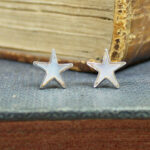 SW1508M M.O.P STAR STUD EARRINGS